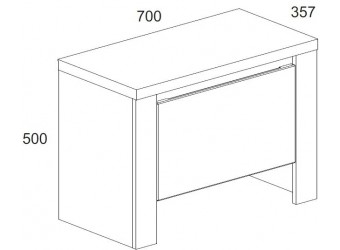 Тумба для обуви Таурус 1D