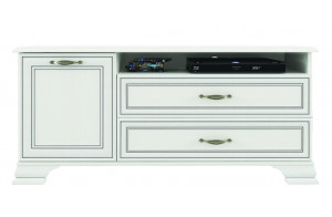 Тумба под телевизор Тиффани RTV 1D2SN крем вудлайн