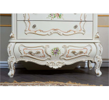 Комод с зеркалом в спальню Шанель (крем) Комод с зеркалом в спальню Шанель (крем)