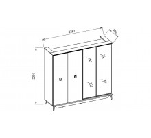 Шкаф-купе Алвис (ALVIS) ALVIS-19 Шкаф-купе Алвис (ALVIS) ALVIS-19