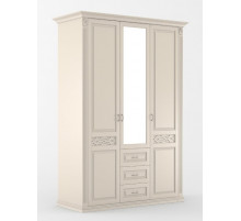 Трехстворчатый шкаф для одежды Верона MUR-102-03 st с зеркалом Трехстворчатый шкаф для одежды Верона MUR-102-03 st с зеркалом