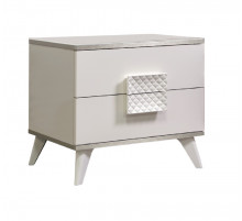 Прикроватная тумба Diora ДТП-1 (слоновая кость)
