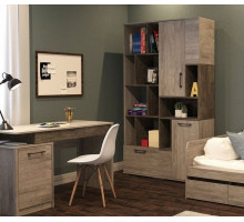 Пенал Д-10 открытый, Денвер Риббек серый