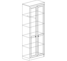 Двустворчатый шкаф для одежды Инна 615 светлый