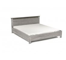 Кровать 1800, Денвер Риббек серый